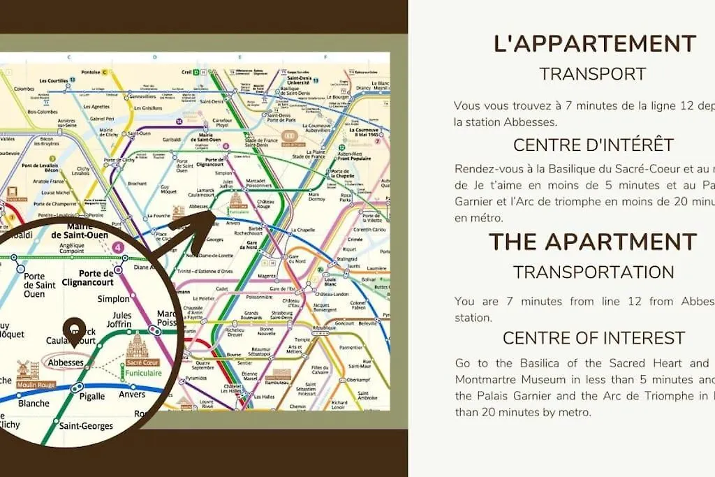 Apartment 1Bedroom Sacree Coeur Place Du Tertre Montmartre Paris