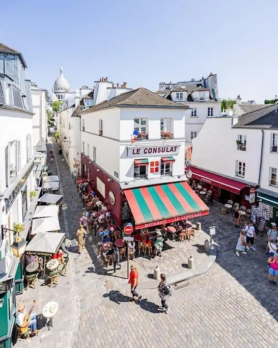 Apartment 1Bedroom Sacree Coeur Place Du Tertre Montmartre Paris